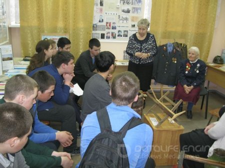 «Урок мужества в Малобеловской школе»